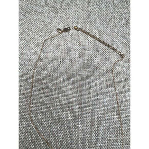 Kate Spade One in a Million Initial Necklace Letter D Gold Plated Rolo Chain - Picture 9 of 10